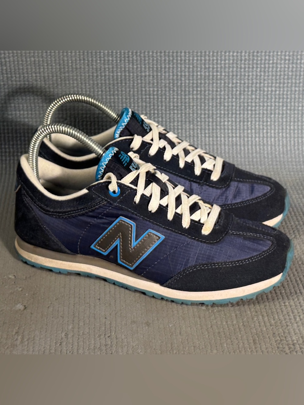 New‎ Balance 556 Women’s Trainer Athletic Sneakers Blue Suede Size 7